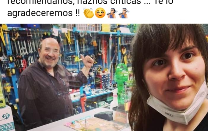 Ferretería Ayorafer en redes sociales